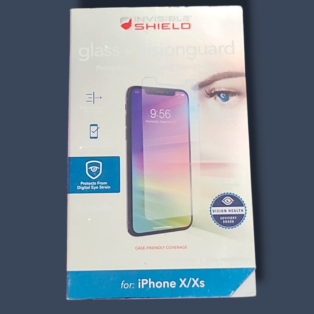 ZAGG Invisible Shield | Glass + Visionguard Screen Protector For iPhone X, Xs